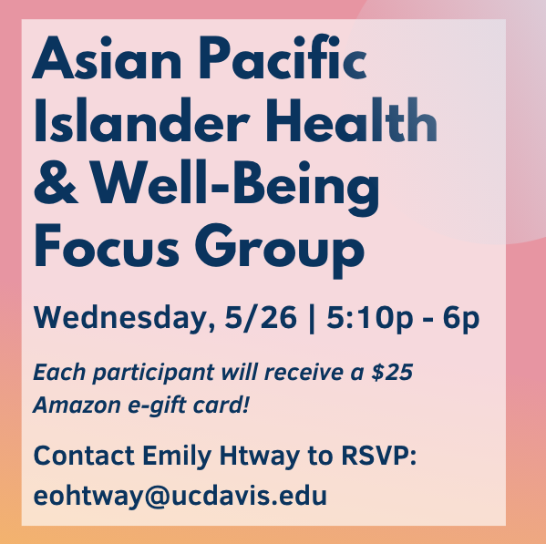 API Health and Well-Being Focus Group