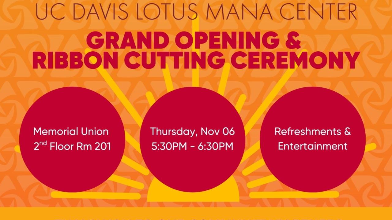 orange flyer with yellow sun in the background